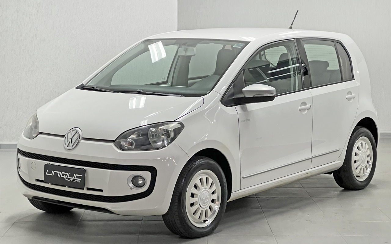 Volkswagen Up! black/white/red I MOTION 1.0 Flex 5p na cor Branco em Curitiba / PR - 1928477