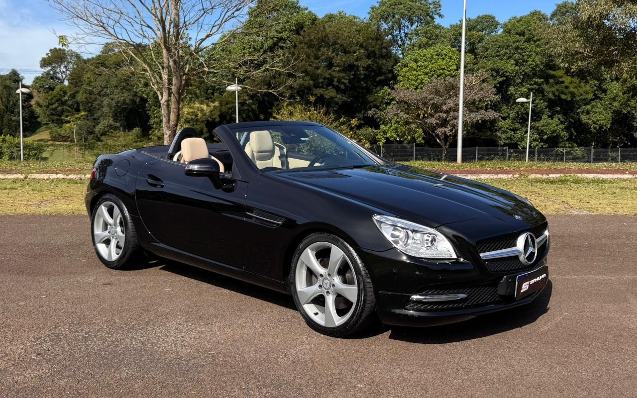Mercedes-Benz SLK-250 1.8 16V 204cv Aut. na cor Preto em Londrina / PR - 1928585