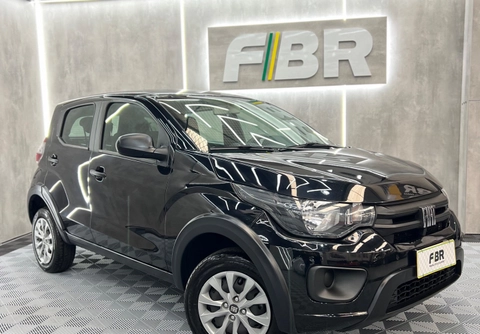 Fiat Mobi DRIVE 1.0 Flex 6V 5p 2023 Preto — foto 1 de 3
