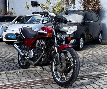 Honda CB 450 DX 1987 Vermelho — foto 1 de 3