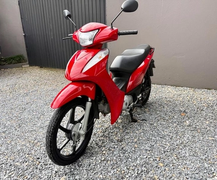 Honda C 100 BIZ-ES 2012 Vermelho — foto 1 de 3
