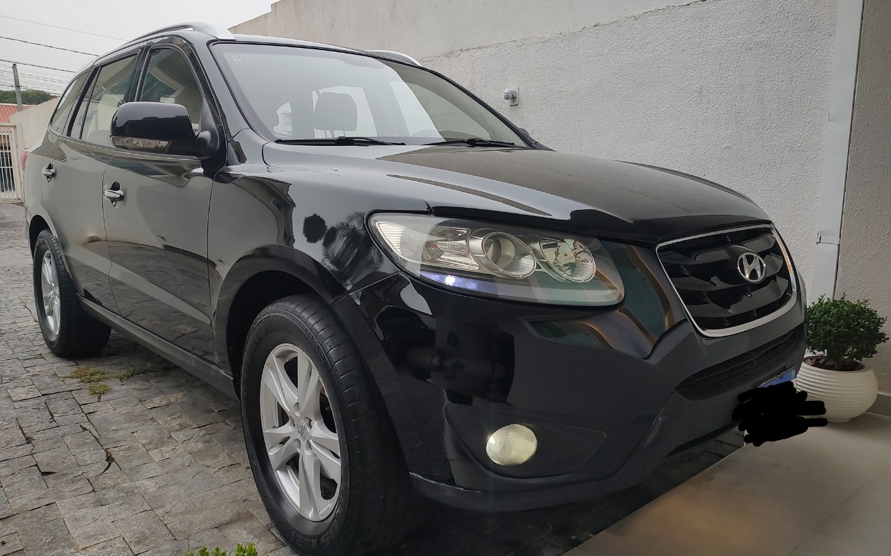 Hyundai Santa Fé 2011 Preto — foto 1 de 3