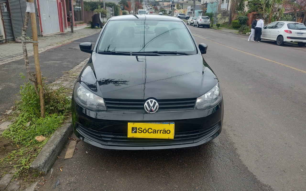 Volkswagen Voyage 1.6/1.6 City Mi Total Flex 8V 4p na cor Preto em Curitiba / PR - 1947033