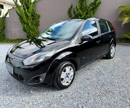 Ford Fiesta SE 1.0 8V Flex 5p 2014 Preto — foto 1 de 3