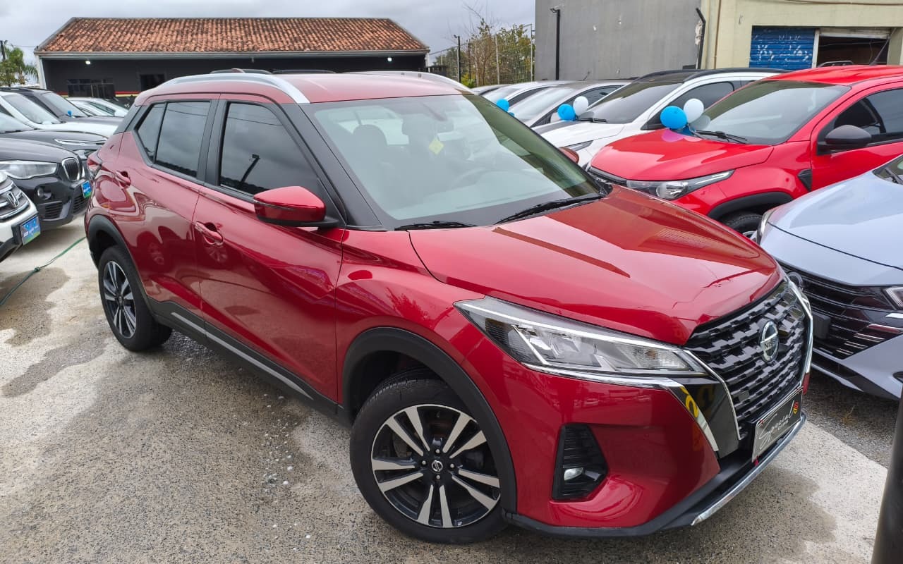 Nissan KICKS 2022 Vermelho — foto 1 de 3