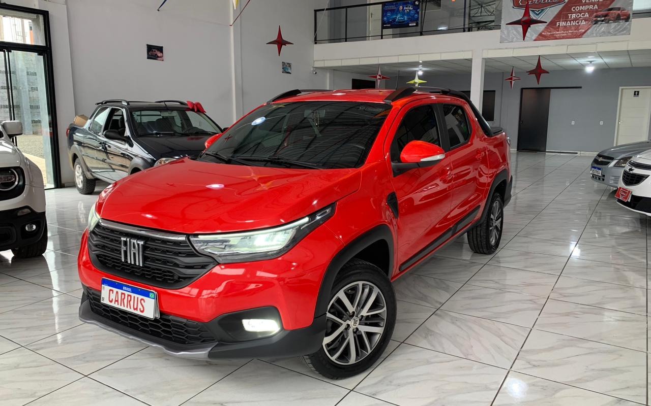 Fiat Strada Volcano 1.3 Flex 8V CD na cor Vermelho em Prudentópolis / PR - 1952461