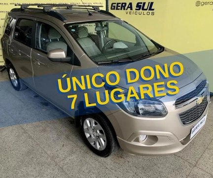 Chevrolet Spin 2013 Bege — foto 1 de 3