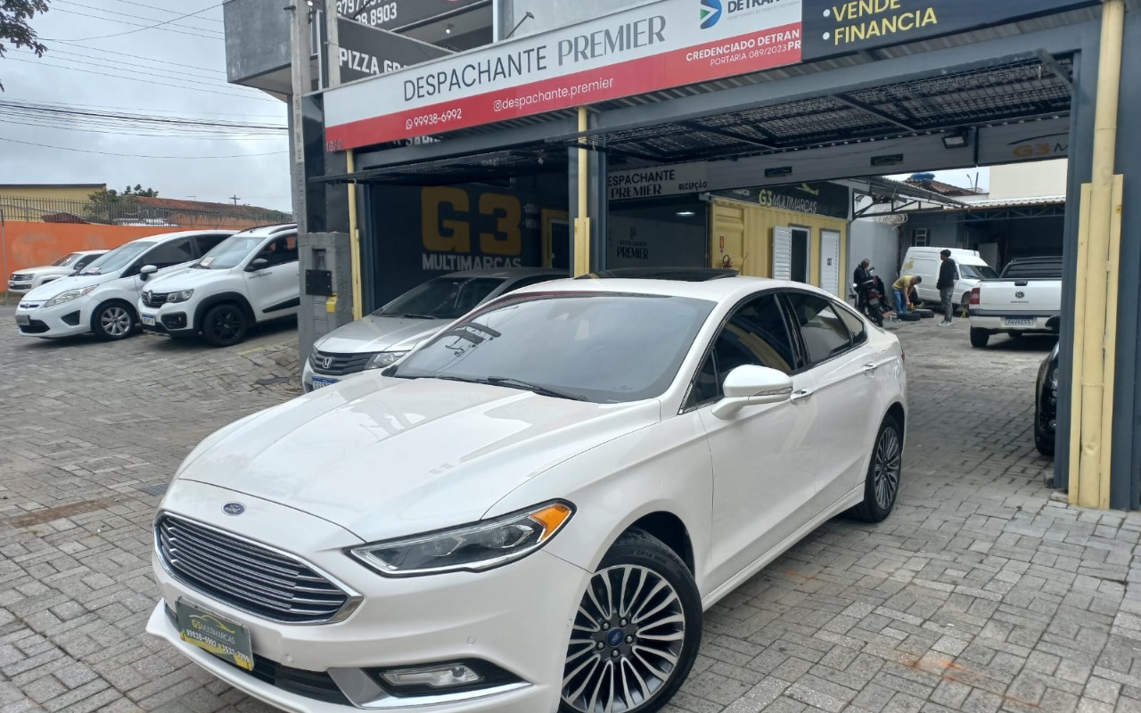 Ford Fusion Titanium 2.0 GTDI Eco. Awd Aut. na cor Branco em Araucária / PR - 1974157