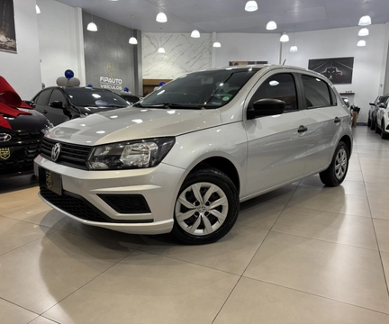 Volkswagen Gol 1.0 Flex 12V 5p 2022 Prata — foto 1 de 3