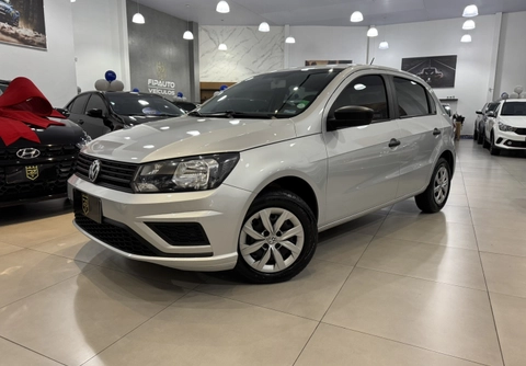 Volkswagen Gol 1.0 Flex 12V 5p 2022 Prata — foto 1 de 3