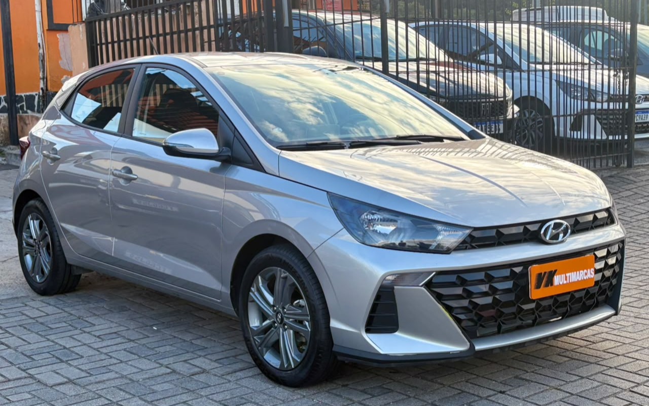 Hyundai HB20 Comfort Plus 1.0 TB Flex 12V Aut. na cor Prata em Curitiba / PR - 1990751