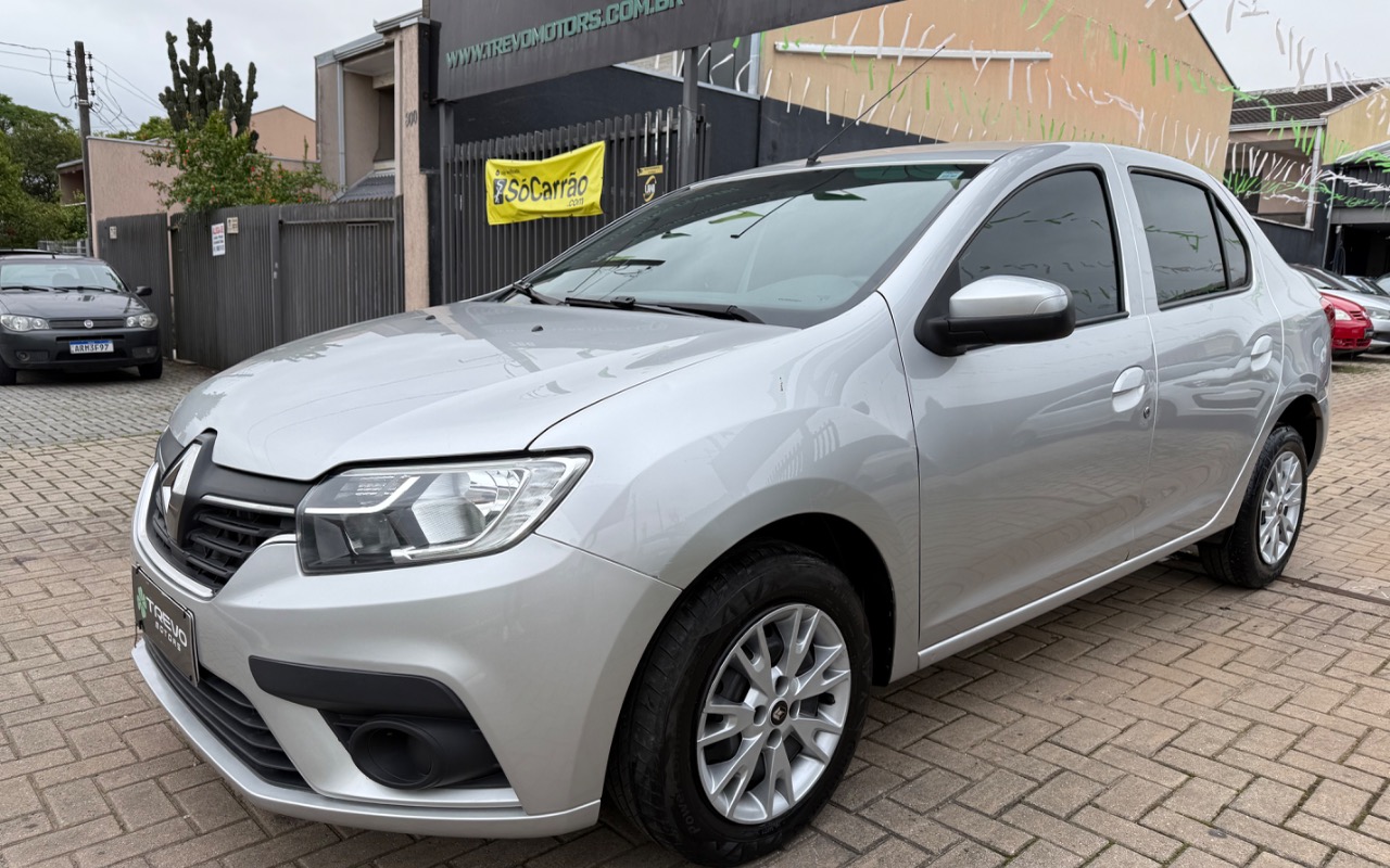 Renault Logan Zen Flex 1.0 12V 4p Mec. na cor Cinza em Curitiba / PR - 20077