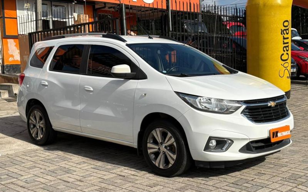 Chevrolet Spin PREMIER 1.8 8V Econo.Flex 5p Aut. na cor Branco em Curitiba / PR - 2011264