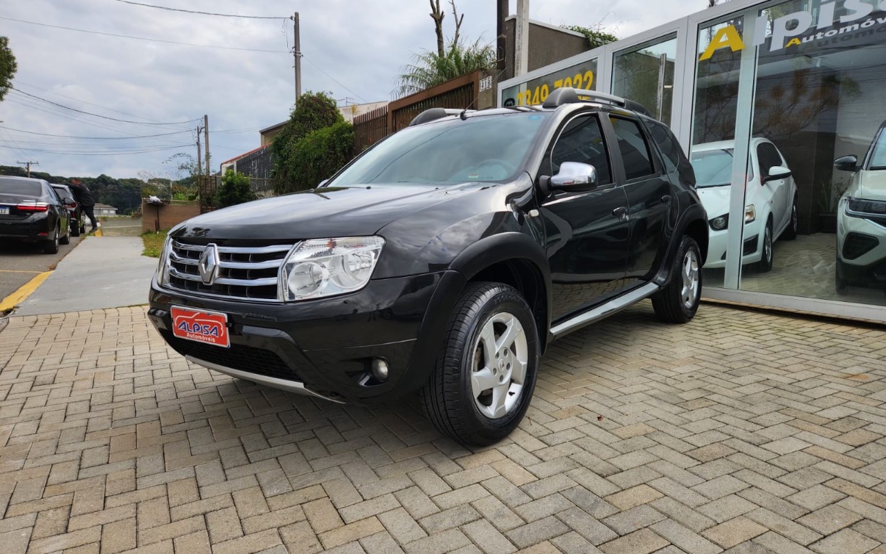 Renault Duster Dynamique 2.0 Hi-Flex 16V Mec. na cor Preto em Curitiba / PR - 2011563