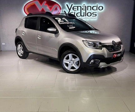 Renault Sandero 2021 Prata — foto 1 de 3