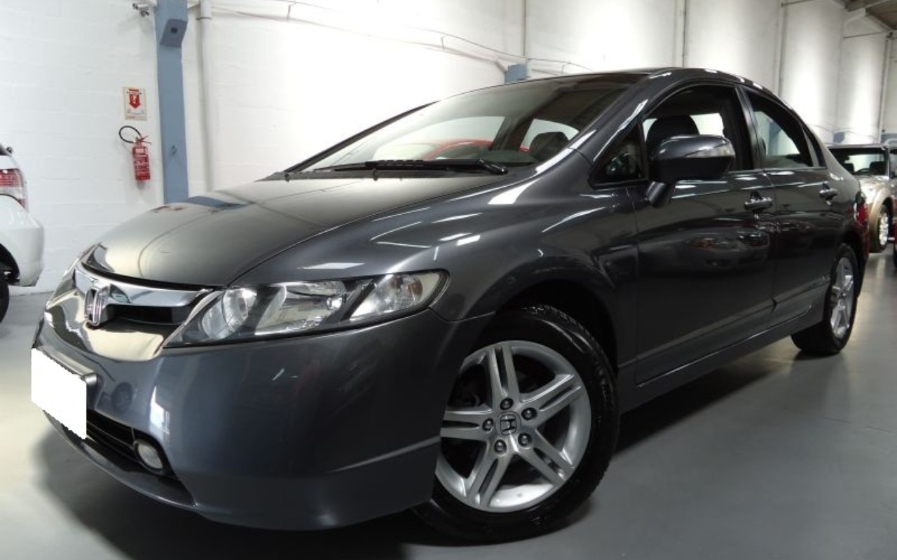 Honda Civic 2008 Cinza — foto 1 de 3
