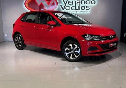 Volkswagen Polo 1.0 MPI Flex 12V 5p 2018 Vermelho — foto 1 de 3