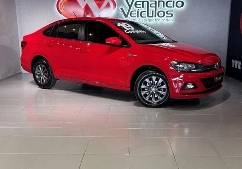 Volkswagen Virtus 2019 Vermelho — foto 1 de 3