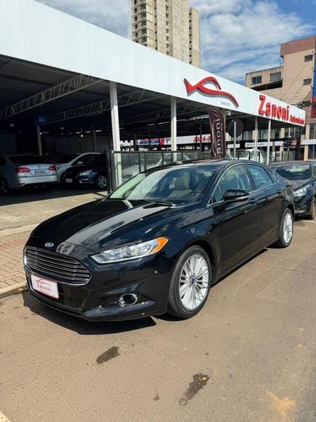 Ford Fusion Titanium 2.0 GTDI Eco. Awd Aut. na cor Preto em Chapecó / SC - 20239
