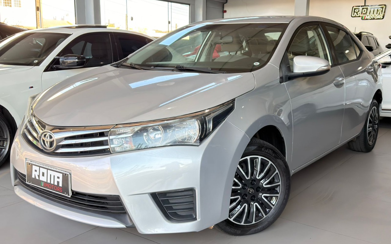 Toyota Corolla GLi 1.8 Flex 16V Aut. na cor Prata em Maringá / PR - 2025024
