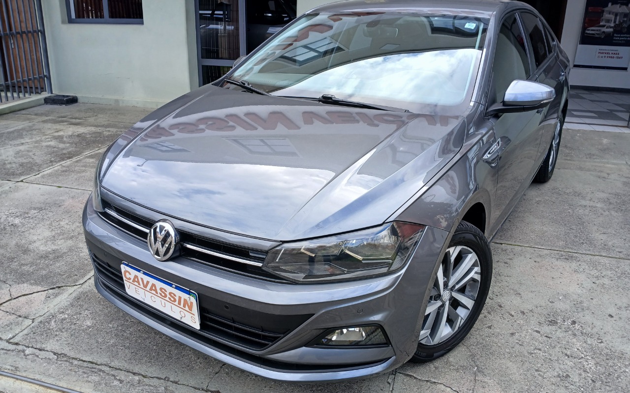 Volkswagen Virtus Comfort. 200 TSI 1.0 Flex 12V Aut na cor Cinza em Curitiba / PR - 2025967