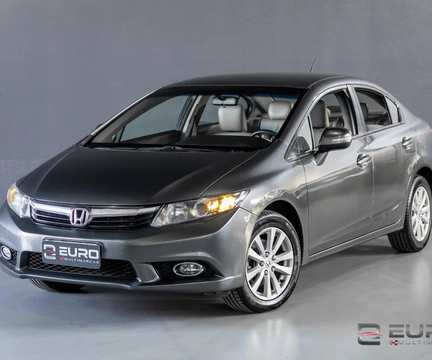 Honda Civic 2014 Cinza — foto 1 de 3