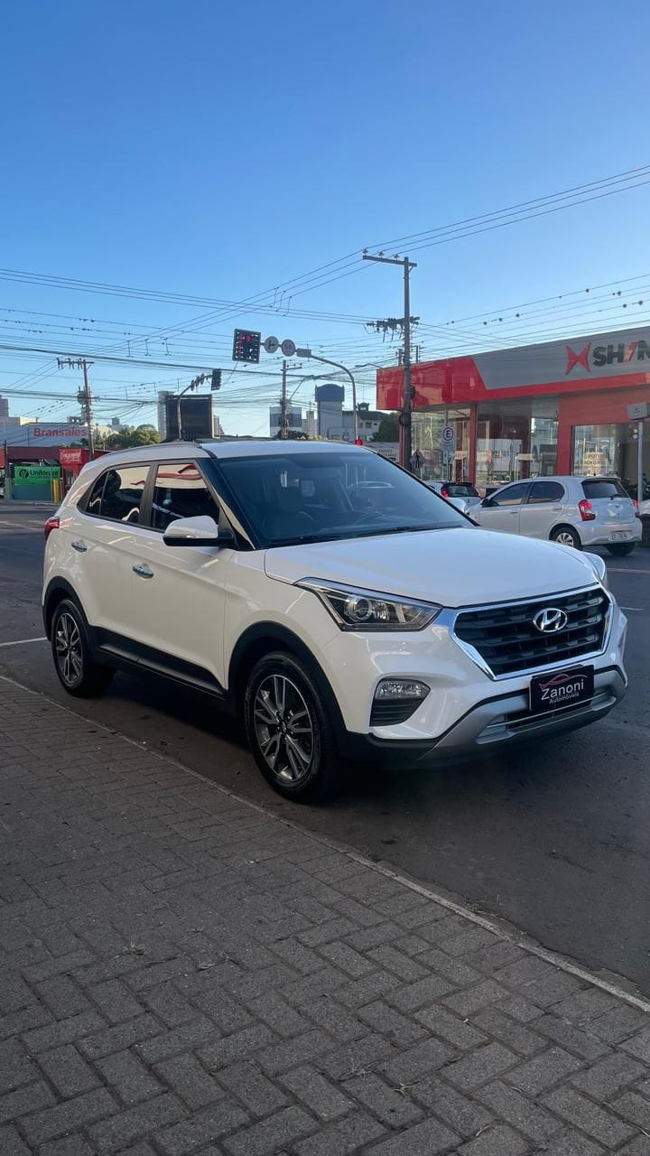 Hyundai Creta Prestige 2.0 16V Flex Aut. na cor Branco em Chapecó / SC - 20290