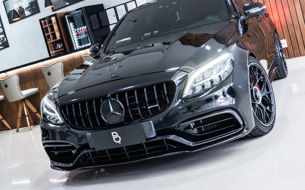 Mercedes-Benz C-63 AMG S 4.0 V8 Bi-Turbo Aut. na cor Preto em Campinas / SP - 2029720