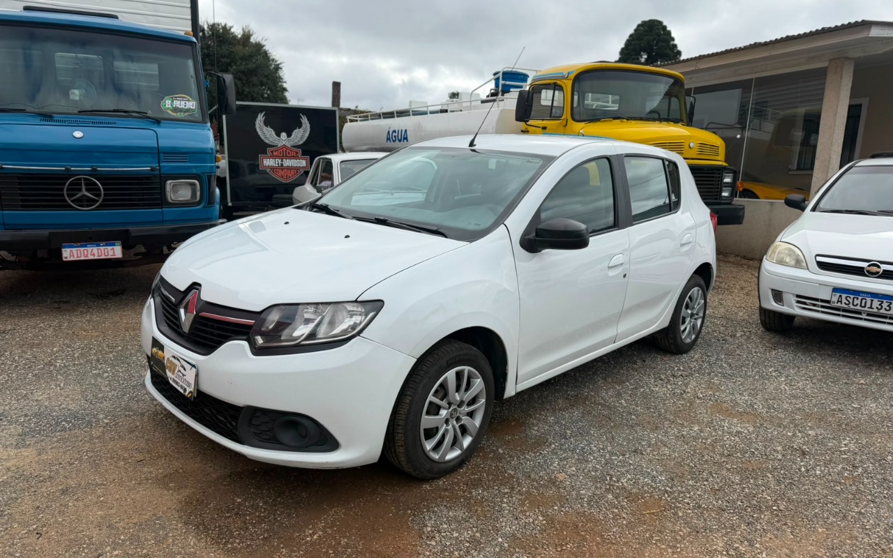 Renault Sandero Expression Flex 1.0 12V 5p na cor Branco em Campo Largo / PR - 2031124