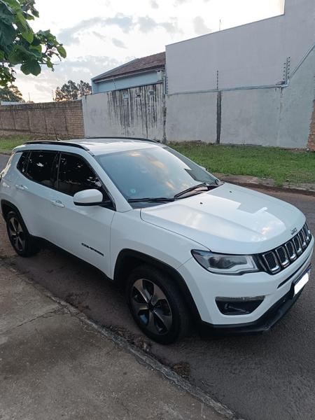 Jeep Compass LONGITUDE 2.0 4x2 Flex 16V Aut. na cor Branco em Cascavel / PR - 20409