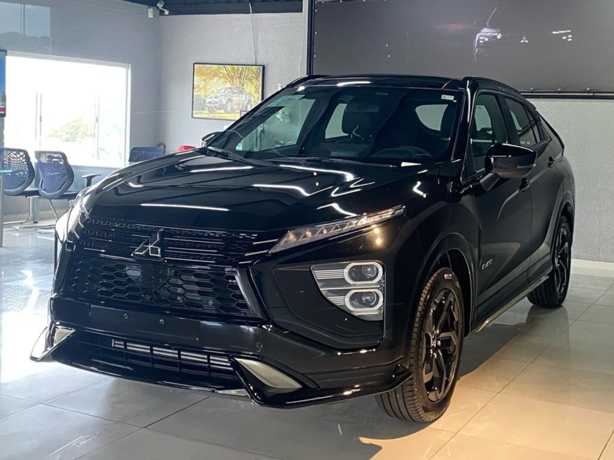 Mitsubishi Eclipse Cross HPE-S Black 1.5 16V AWC TB 165cv Aut na cor Preto em Curitiba / PR - 20472
