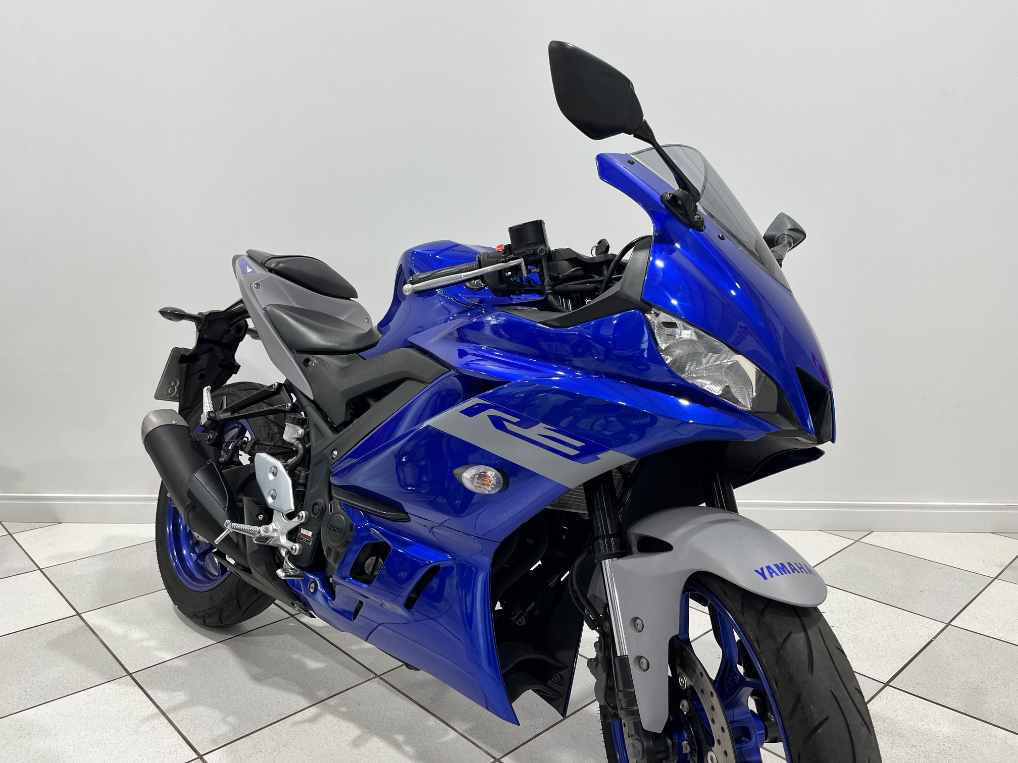 YAMAHA YZF R-3 321/ABS  na cor Azul em Chapecó / SC - 20498