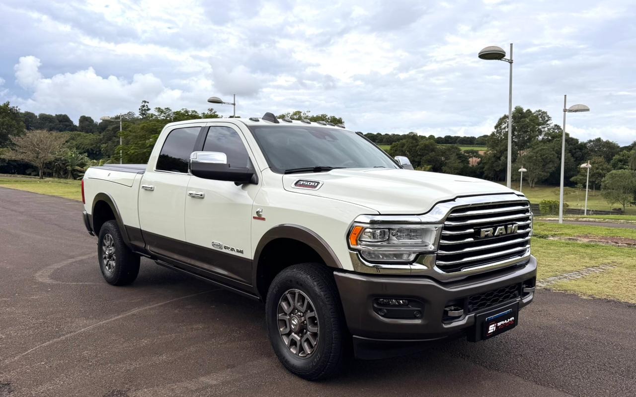 RAM 3500 LIMITED LONGHORN 6.7 TB CD Diesel na cor Branco em Londrina / PR - 2051853