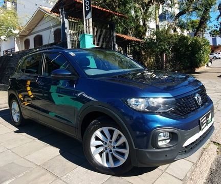 Volkswagen T-Cross 2020 Azul — foto 1 de 3
