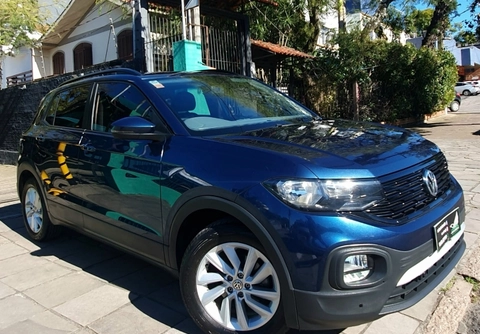 Volkswagen T-Cross 2020 Azul — foto 1 de 3