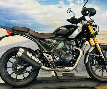 TRIUMPH SCRAMBLER 400X 2025 Preto — foto 1 de 3