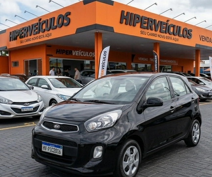 Kia Picanto 2016 Preto — foto 1 de 3