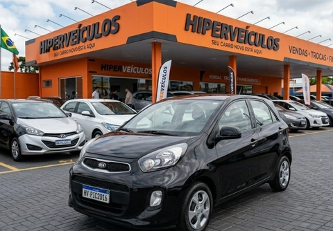Kia Picanto 2016 Preto — foto 1 de 3