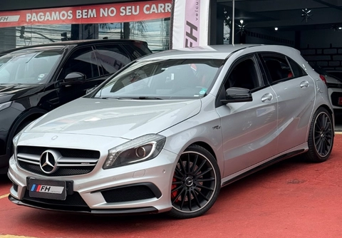 Mercedes-Benz A-45 AMG 2015 Prata — foto 1 de 3