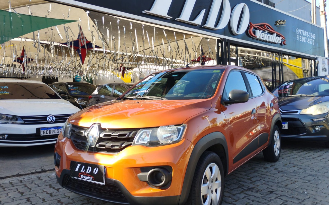 Renault Kwid 2019 Laranja — foto 1 de 3