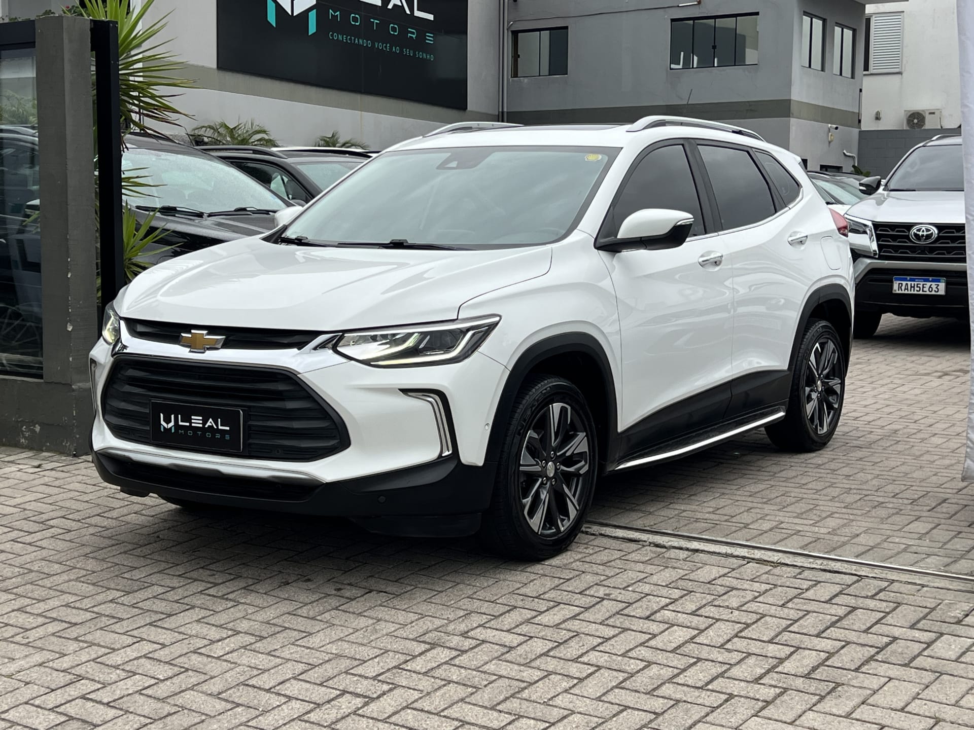 Chevrolet Tracker Premier 1.2 Turbo 12V Flex Aut. na cor Branco em São José / SC - 20995