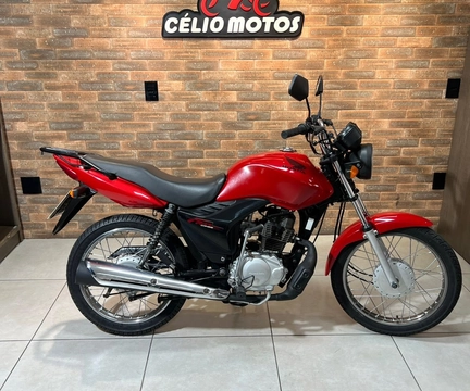 Honda CG 125 FAN / FAN KS / 125 i FAN 2012 Vermelho — foto 1 de 3