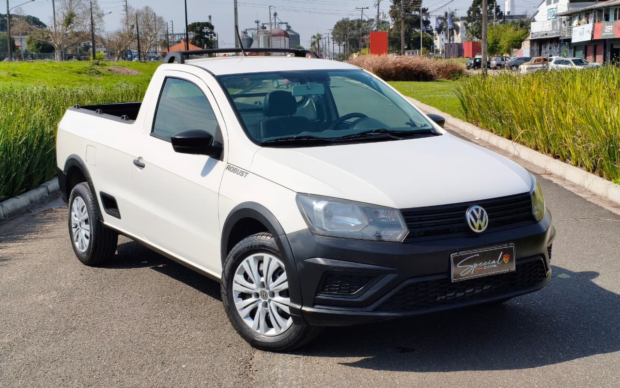 Volkswagen Saveiro 2018 Branco — foto 1 de 3