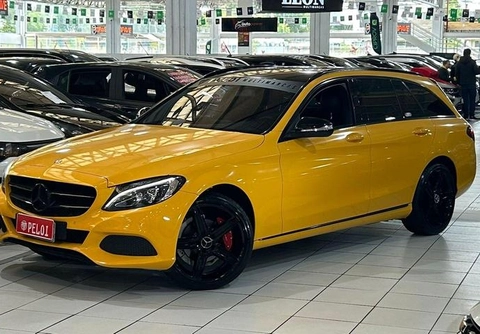 Mercedes-Benz C-180 2015 Amarelo — foto 1 de 3