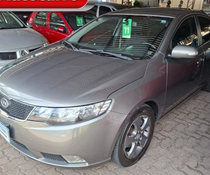 Kia Cerato 1.6 16V Aut. 2011 Cinza — foto 1 de 3
