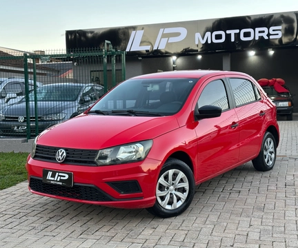 Volkswagen Gol 1.0 Flex 12V 5p 2021 Vermelho — foto 1 de 3