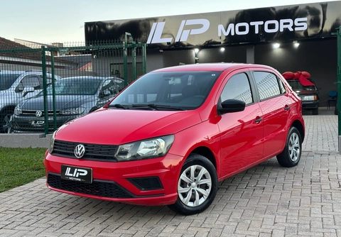 Volkswagen Gol 1.0 Flex 12V 5p 2021 Vermelho — foto 1 de 3