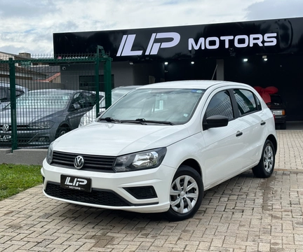 Volkswagen Gol 1.0 Flex 12V 5p 2021 Branco — foto 1 de 3