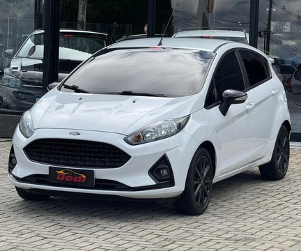 Ford Fiesta SE 1.6 16V Flex 5p 2019 Branco — foto 1 de 3
