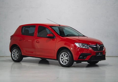 Renault Sandero 2021 Vermelho — foto 1 de 3